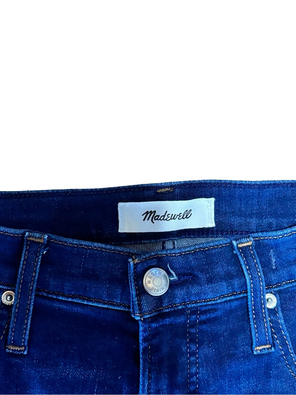 Madewell The Flare Crop Jean in Super Stretch Denim New - Picture 5 of 8